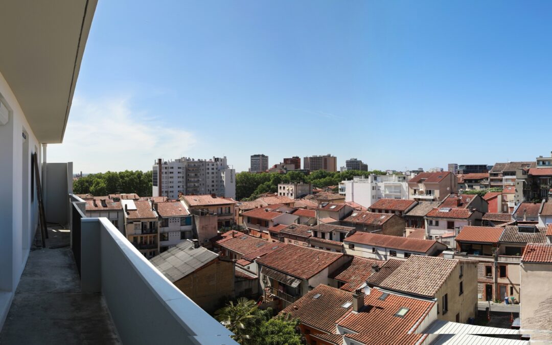 T1bis/T2 39m² DERNIER ÉTAGE – TOULOUSE Centre – 176.000 € FAI